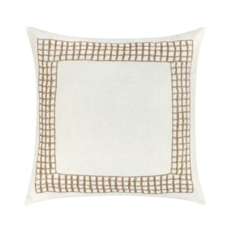 Marina White Square Pillow