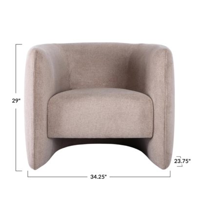 Mia Fabric Upholstered Chair - Image 2